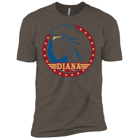 T-Shirts Warm Grey / X-Small Diana Men's Premium T-Shirt