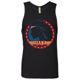 T-Shirts Black / S Diana Men's Premium Tank Top