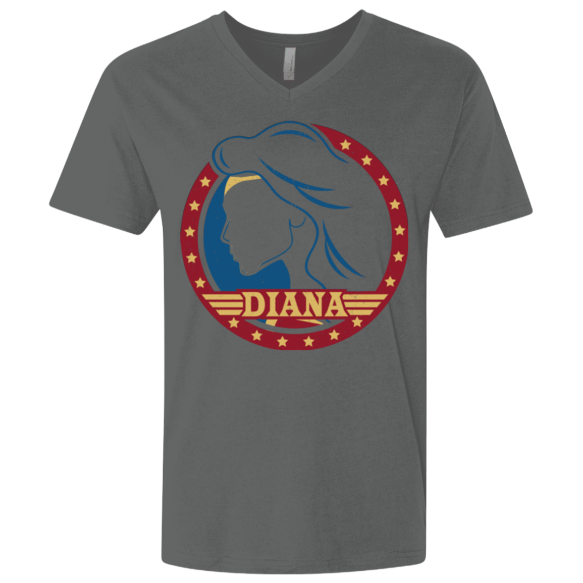 T-Shirts Heavy Metal / X-Small Diana Men's Premium V-Neck