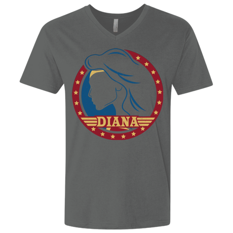 T-Shirts Heavy Metal / X-Small Diana Men's Premium V-Neck
