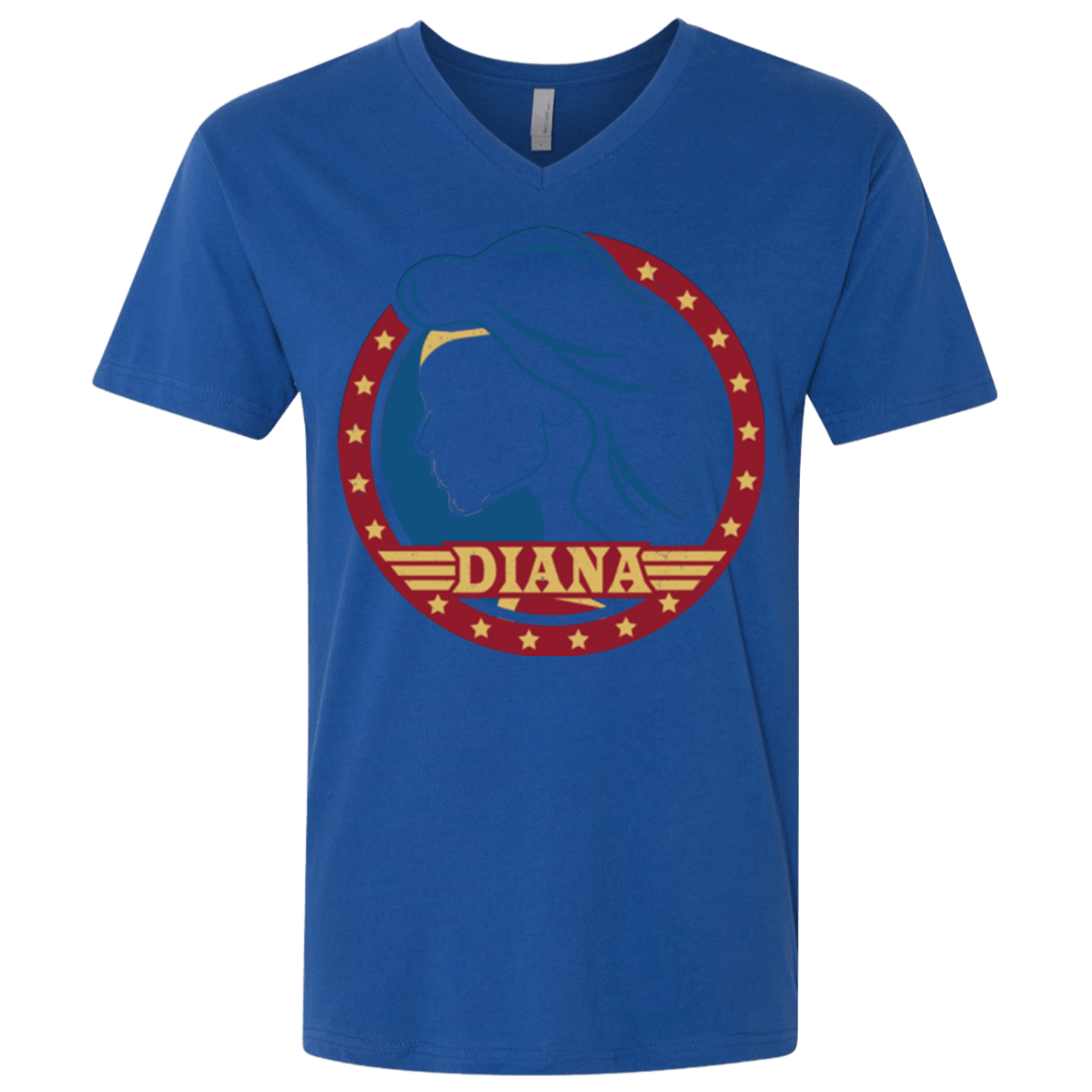 T-Shirts Royal / X-Small Diana Men's Premium V-Neck