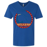 T-Shirts Royal / X-Small Diana Men's Premium V-Neck