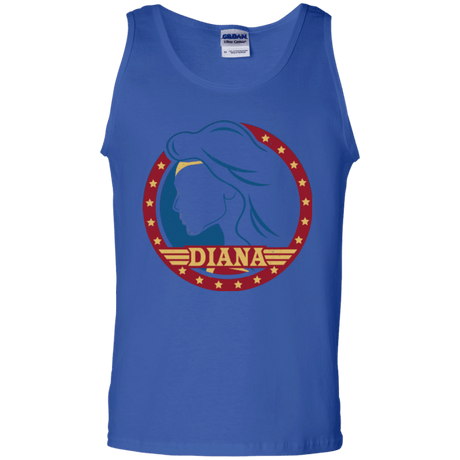 T-Shirts Royal / S Diana Men's Tank Top