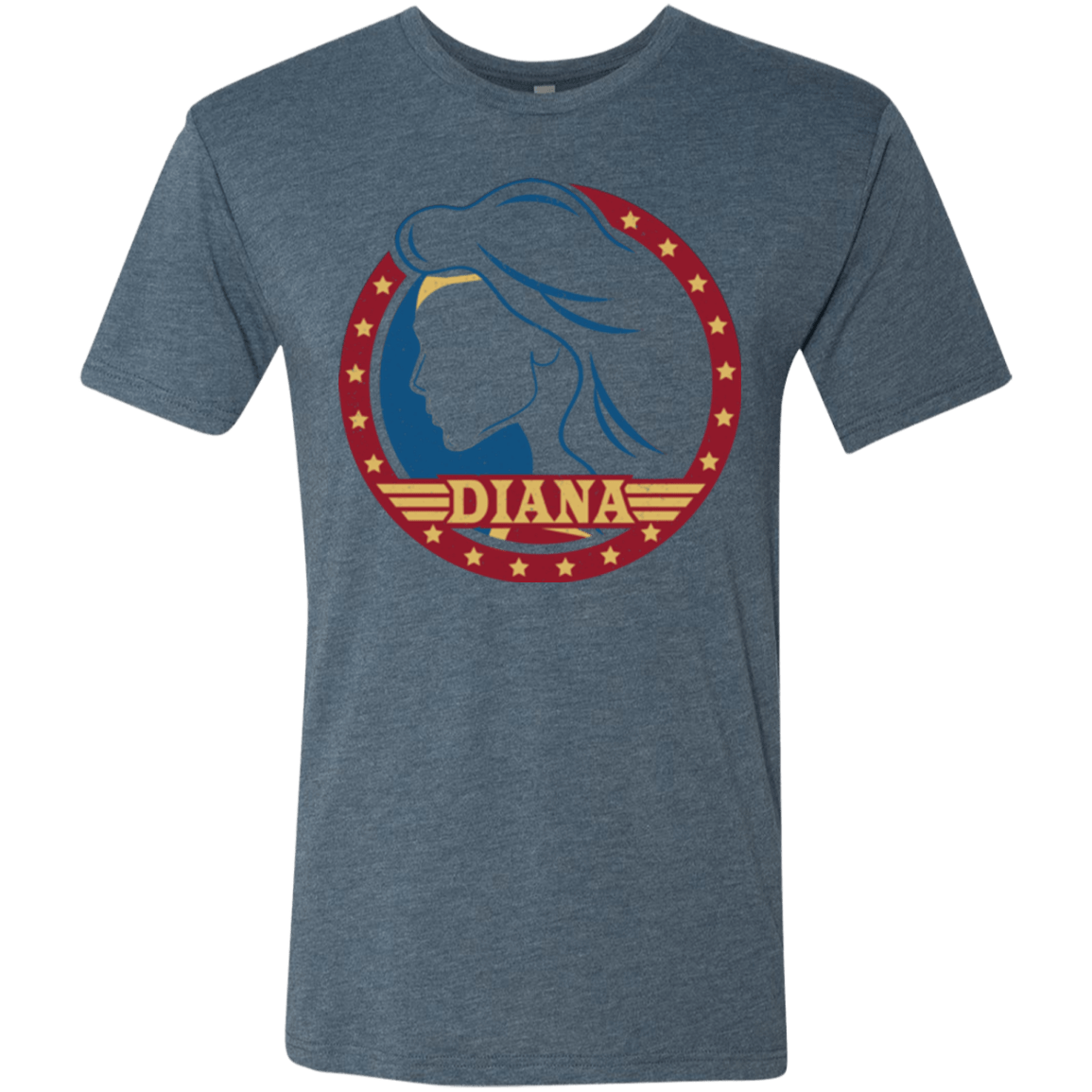 T-Shirts Indigo / S Diana Men's Triblend T-Shirt