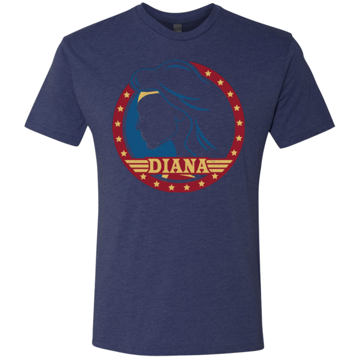 T-Shirts Vintage Navy / S Diana Men's Triblend T-Shirt