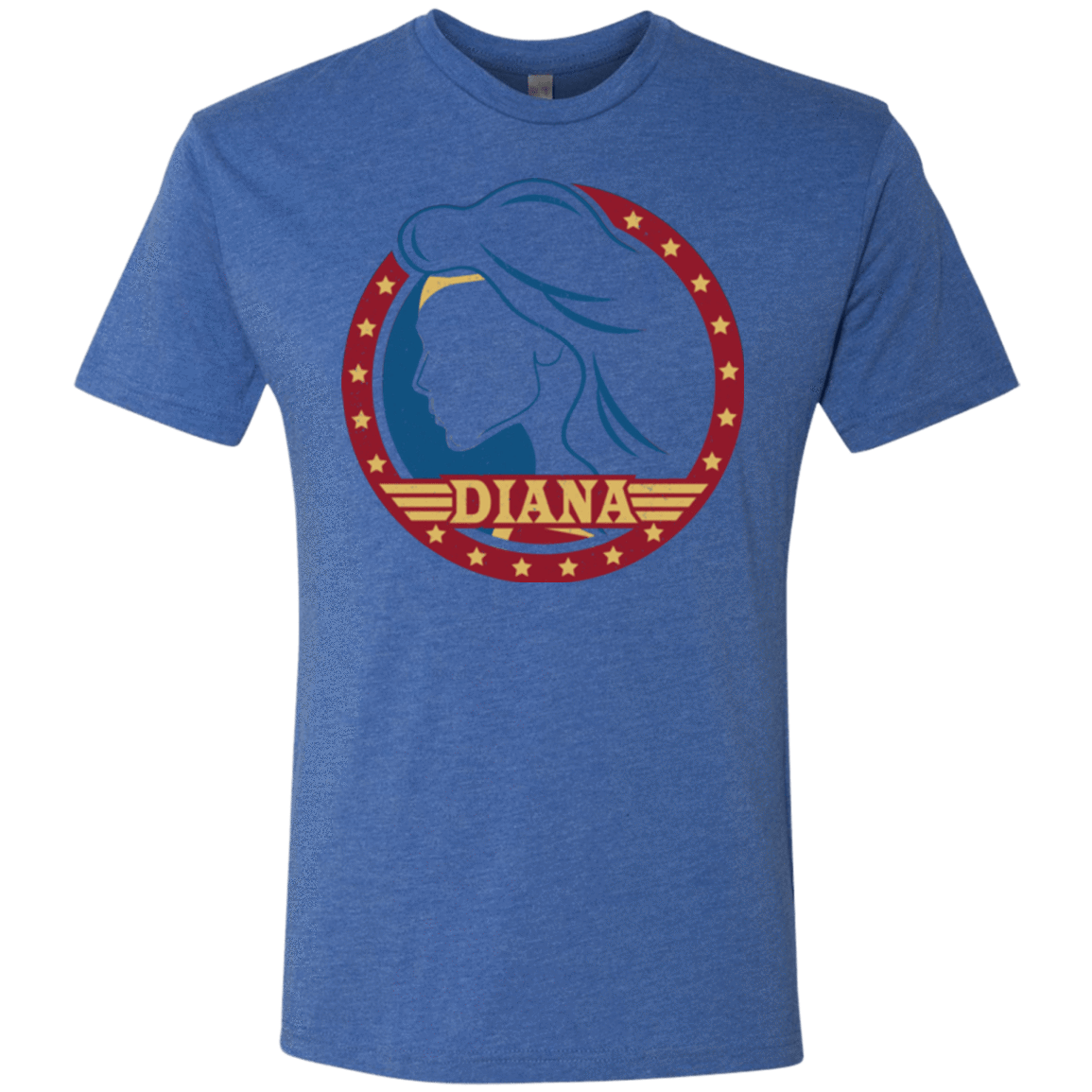 T-Shirts Vintage Royal / S Diana Men's Triblend T-Shirt