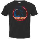 T-Shirts Black / 2T Diana Toddler Premium T-Shirt