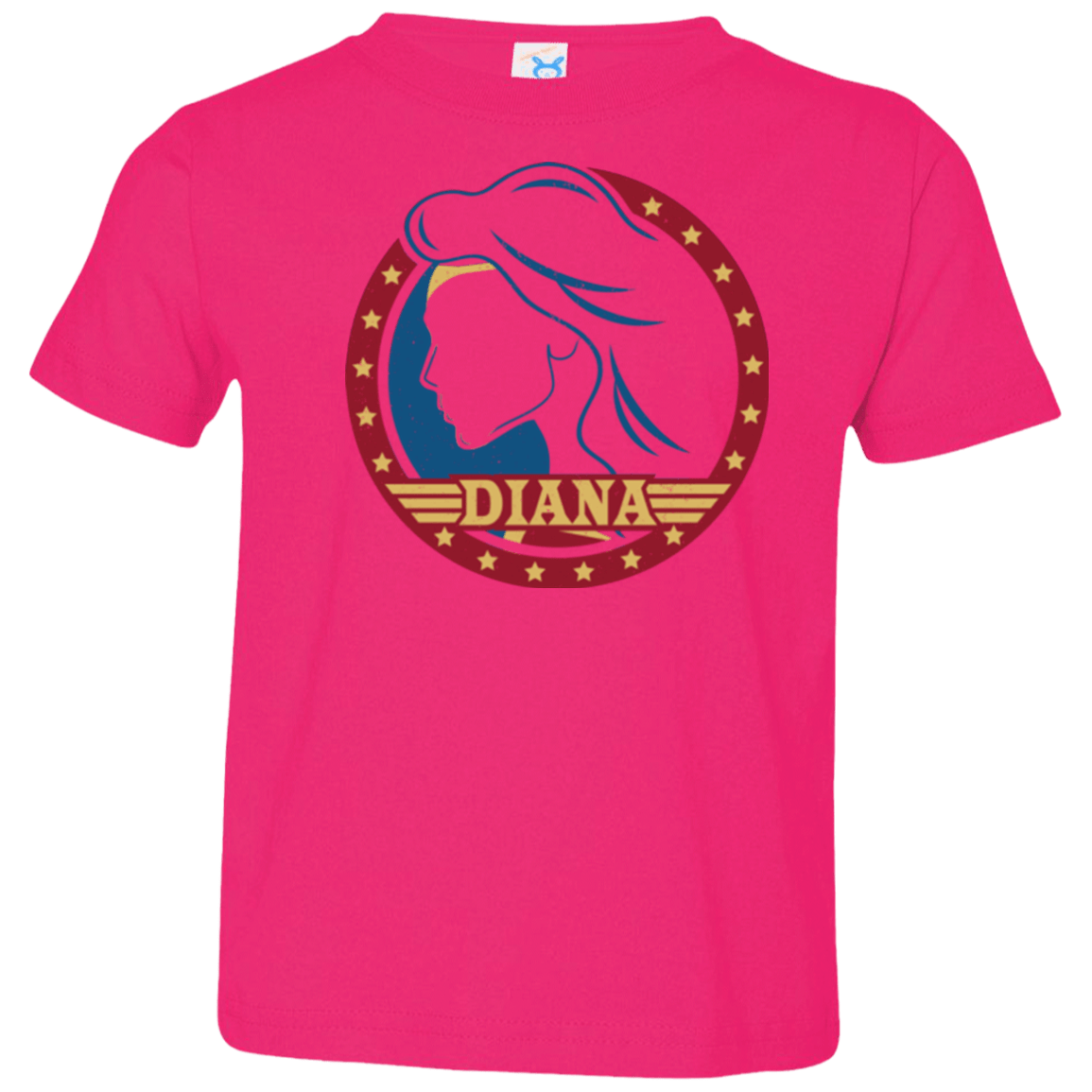 T-Shirts Hot Pink / 2T Diana Toddler Premium T-Shirt