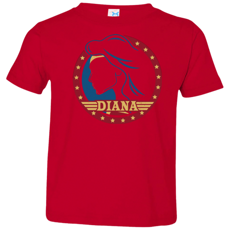 T-Shirts Red / 2T Diana Toddler Premium T-Shirt