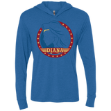 T-Shirts Vintage Royal / X-Small Diana Triblend Long Sleeve Hoodie Tee