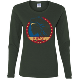 T-Shirts Forest / S Diana Women's Long Sleeve T-Shirt