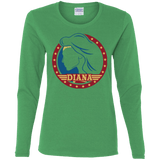 T-Shirts Irish Green / S Diana Women's Long Sleeve T-Shirt