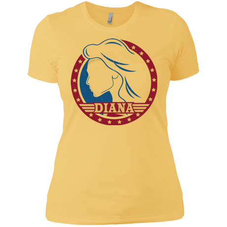T-Shirts Banana Cream/ / X-Small Diana Women's Premium T-Shirt