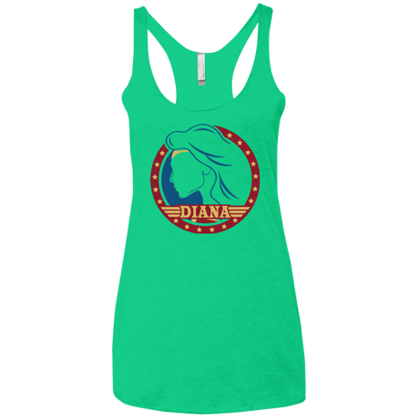 T-Shirts Envy / X-Small Diana Women's Triblend Racerback Tank