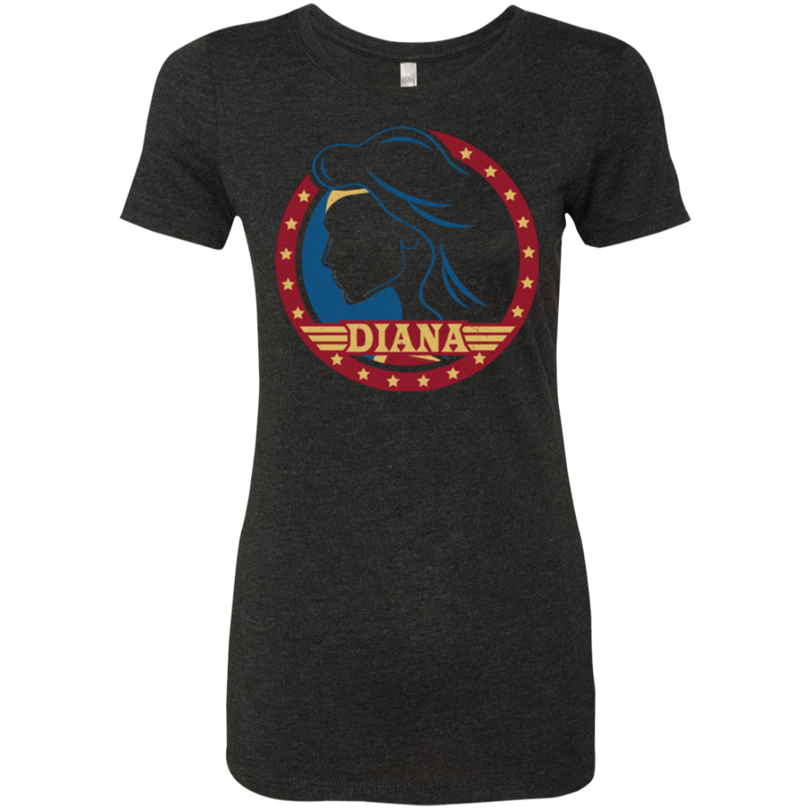 T-Shirts Vintage Black / S Diana Women's Triblend T-Shirt