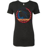 T-Shirts Vintage Black / S Diana Women's Triblend T-Shirt