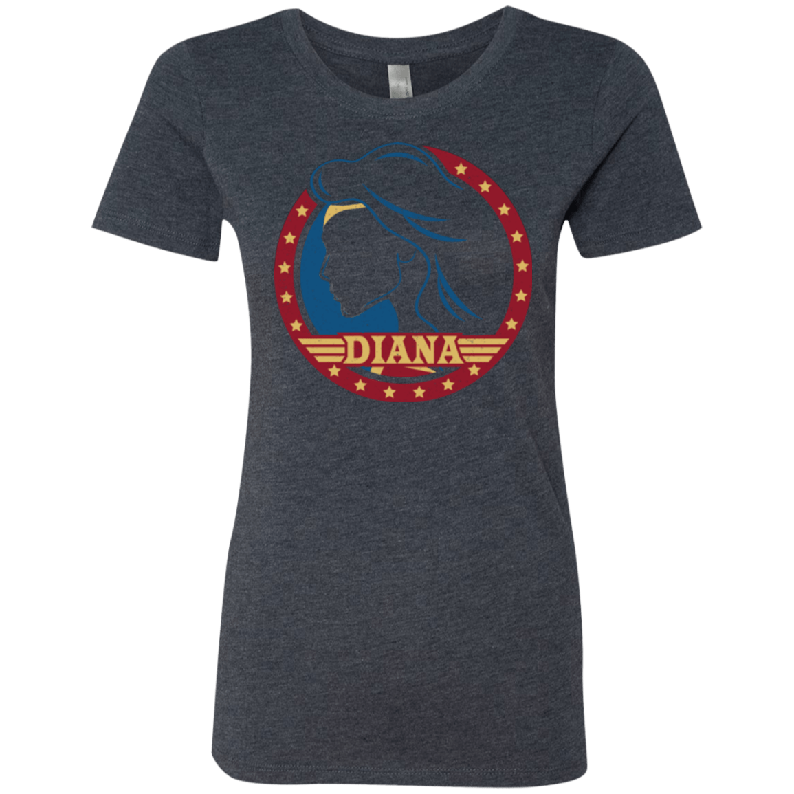 T-Shirts Vintage Navy / S Diana Women's Triblend T-Shirt