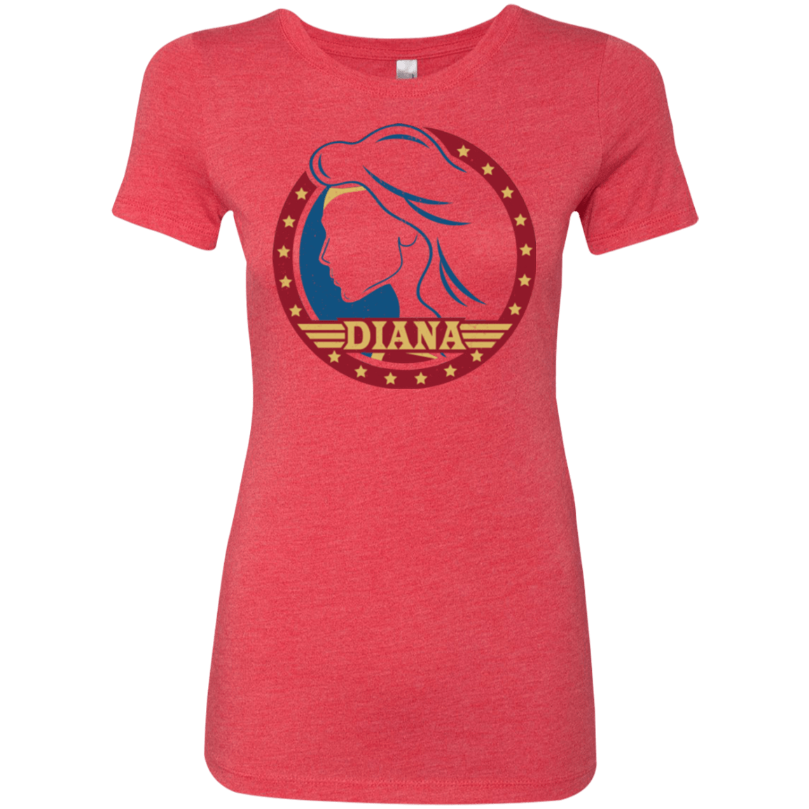 T-Shirts Vintage Red / S Diana Women's Triblend T-Shirt