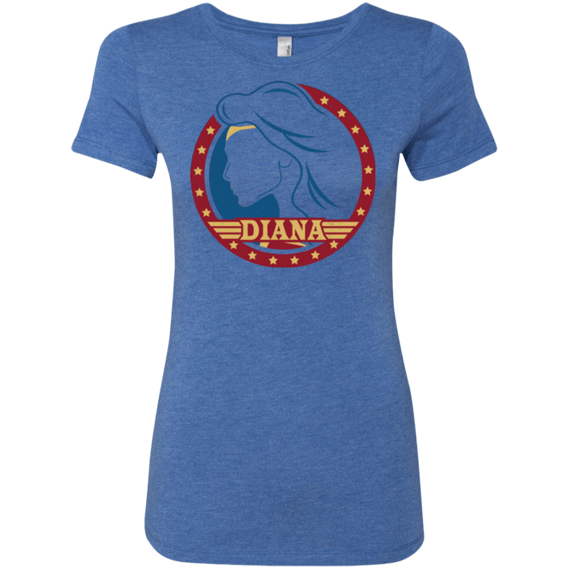 T-Shirts Vintage Royal / S Diana Women's Triblend T-Shirt
