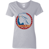 T-Shirts Sport Grey / S Diana Women's V-Neck T-Shirt