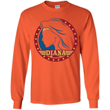 T-Shirts Orange / YS Diana Youth Long Sleeve T-Shirt
