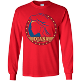 T-Shirts Red / YS Diana Youth Long Sleeve T-Shirt
