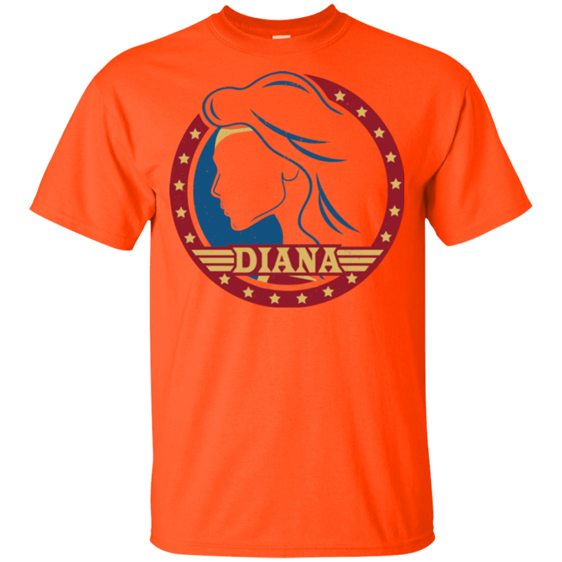 T-Shirts Orange / YXS Diana Youth T-Shirt