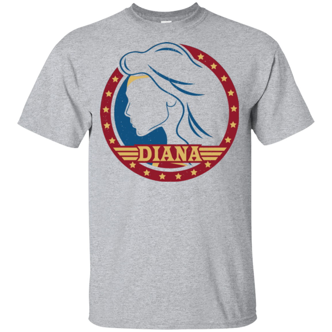 T-Shirts Sport Grey / YXS Diana Youth T-Shirt