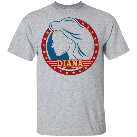 T-Shirts Sport Grey / YXS Diana Youth T-Shirt