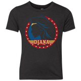 T-Shirts Vintage Black / YXS Diana Youth Triblend T-Shirt