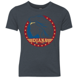 T-Shirts Vintage Navy / YXS Diana Youth Triblend T-Shirt