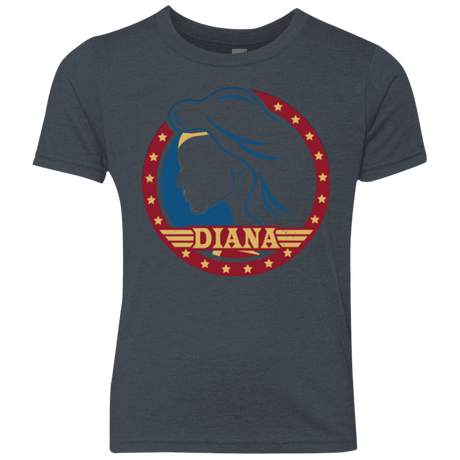 T-Shirts Vintage Navy / YXS Diana Youth Triblend T-Shirt