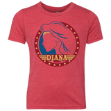 T-Shirts Vintage Red / YXS Diana Youth Triblend T-Shirt