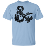 T-Shirts Light Blue / S Dice and Dragon D&D T-Shirt