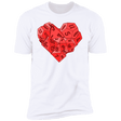 T-Shirts White / S Dice Heart Men's Premium T-Shirt