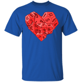 T-Shirts Royal / S Dice Heart T-Shirt