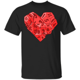 T-Shirts Black / YXS Dice Heart Youth T-Shirt