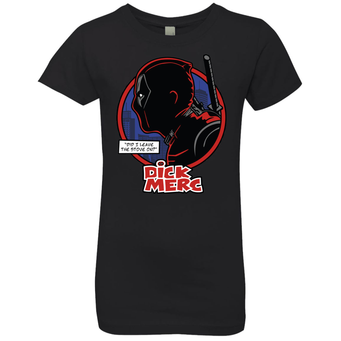T-Shirts Black / YXS Dick Merc Girls Premium T-Shirt
