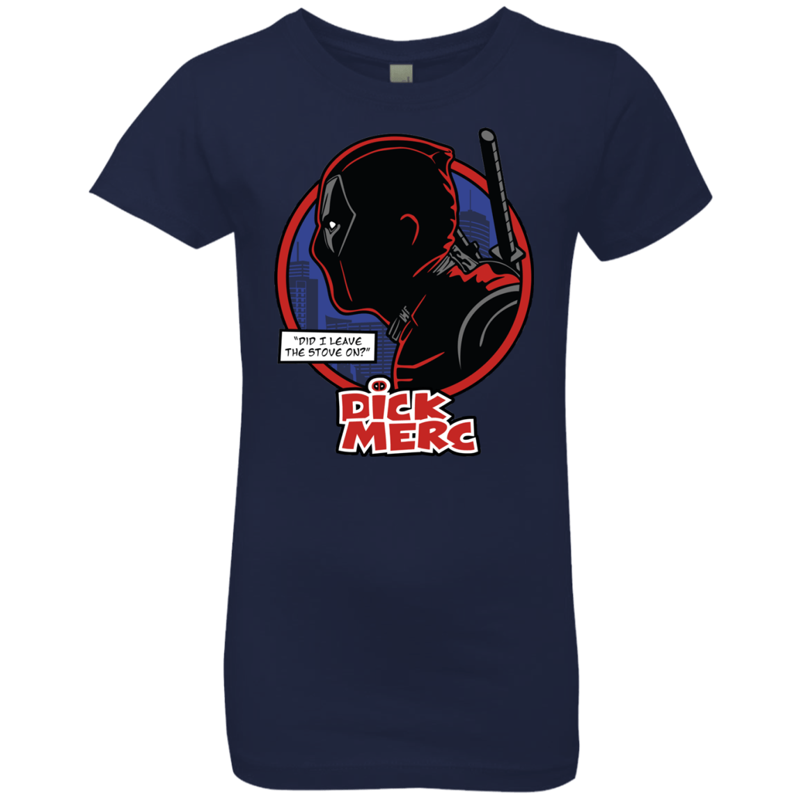 T-Shirts Midnight Navy / YXS Dick Merc Girls Premium T-Shirt