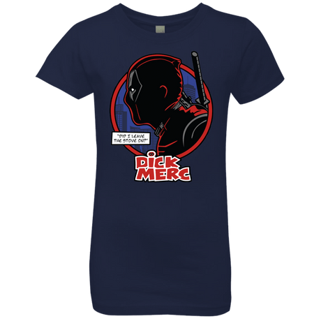 T-Shirts Midnight Navy / YXS Dick Merc Girls Premium T-Shirt