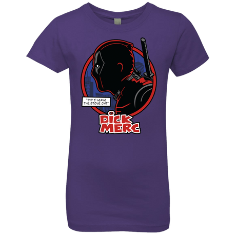 T-Shirts Purple Rush / YXS Dick Merc Girls Premium T-Shirt