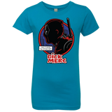 T-Shirts Turquoise / YXS Dick Merc Girls Premium T-Shirt