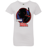 T-Shirts White / YXS Dick Merc Girls Premium T-Shirt