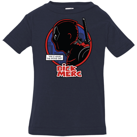 T-Shirts Navy / 6 Months Dick Merc Infant Premium T-Shirt