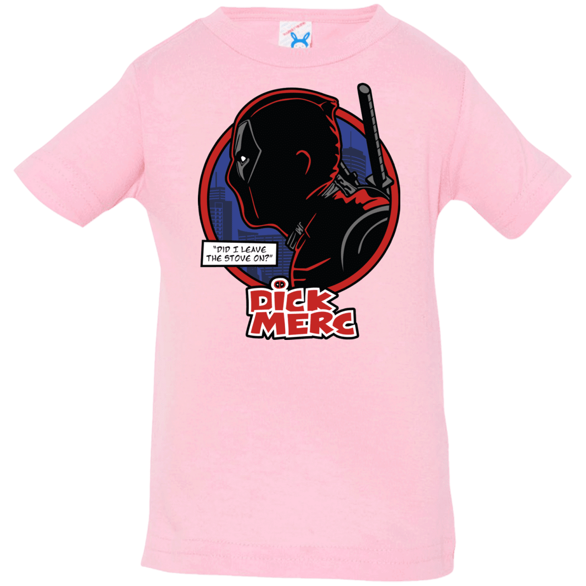 T-Shirts Pink / 6 Months Dick Merc Infant Premium T-Shirt