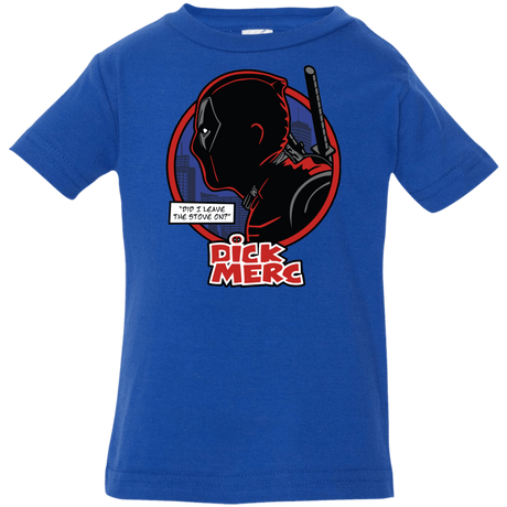 T-Shirts Royal / 6 Months Dick Merc Infant Premium T-Shirt