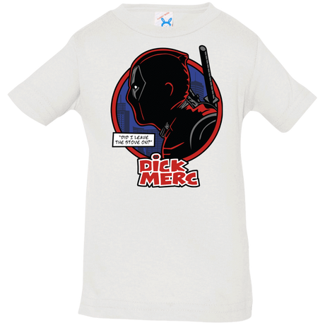 T-Shirts White / 6 Months Dick Merc Infant Premium T-Shirt