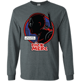 T-Shirts Dark Heather / S Dick Merc Men's Long Sleeve T-Shirt