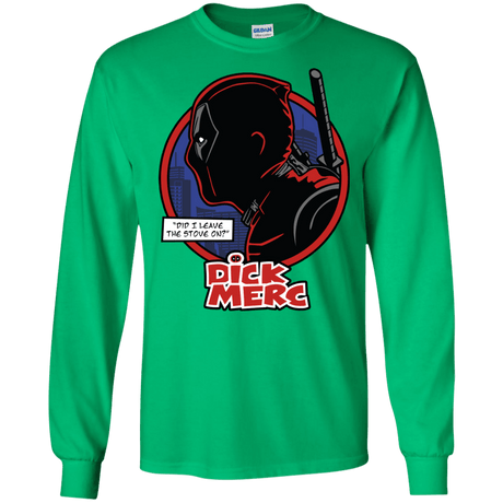 T-Shirts Irish Green / S Dick Merc Men's Long Sleeve T-Shirt