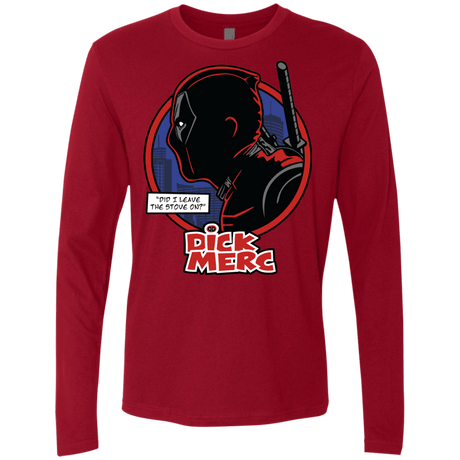 T-Shirts Cardinal / S Dick Merc Men's Premium Long Sleeve